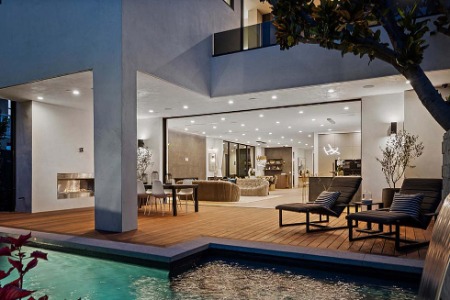 Tyler Hubbard's house in Los Angeles.